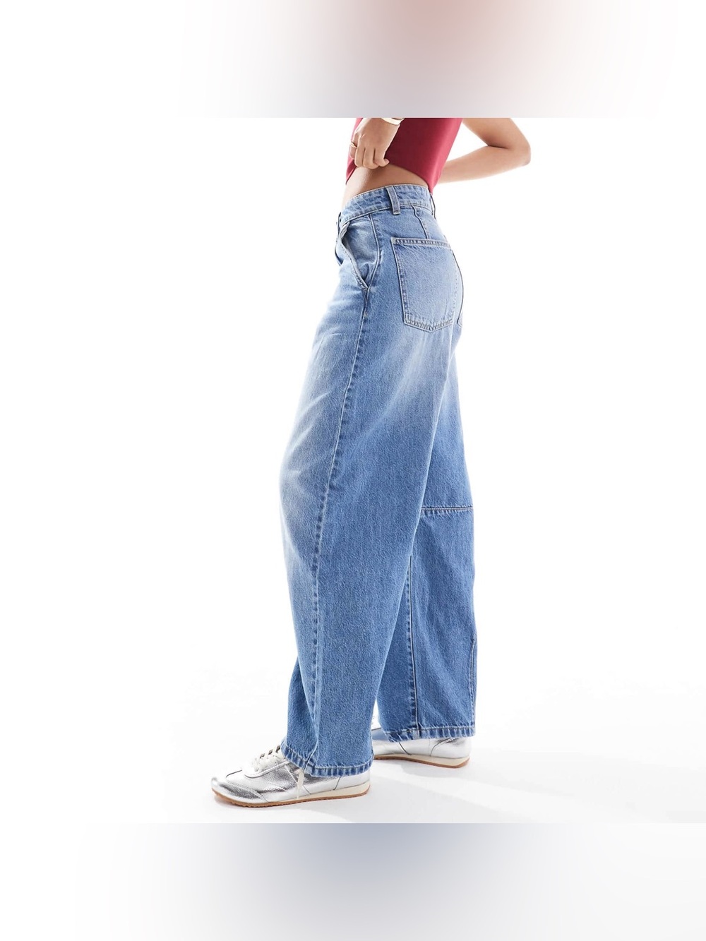 Cotton On Barrel Leg Jeans - Picture 2 of 8